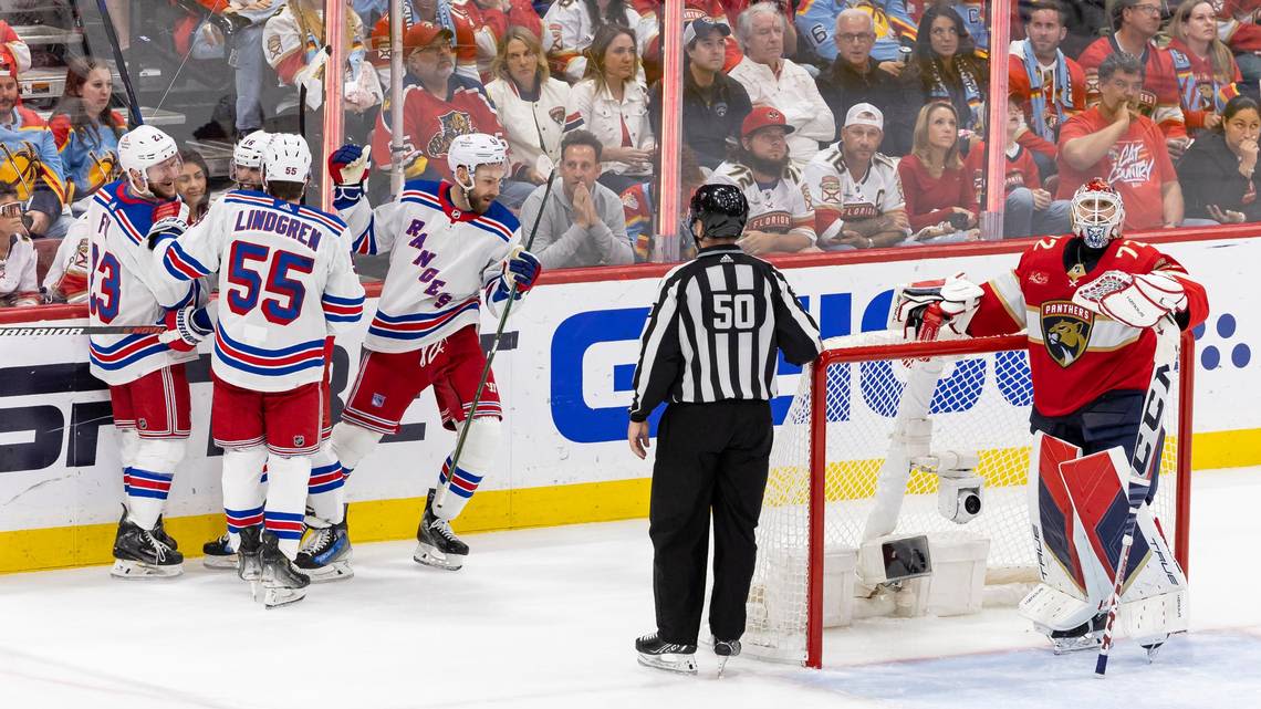 Eastern Conference final Game 3: New York Rangers 5, Florida Panthers 4 (OT)