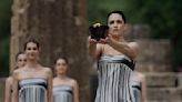 Olympics-Paris 2024 torch lit in ancient Olympia, relay under way