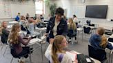 Golden Apple teacher Gina Wagner helps her students learn through laughter