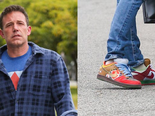 Ben Affleck Flaunts Nike Dunk Obsession in Super Rare Shoes That Resell for $24,000