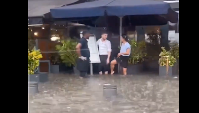 À Marseille, les pluies diluviennes créent des inondations et font déborder le Vieux-Port