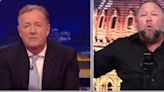 Piers Morgan's Wild Alex Jones Interview Is A Tire Fire That Doesn't End Well