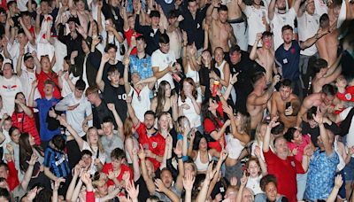 How fans in Norfolk celebrated England semi-final win