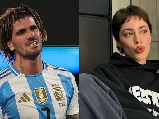 El inesperado guiño de Rodrigo de Paul a Tini Stoessel a un día de la final de la Copa América 2024