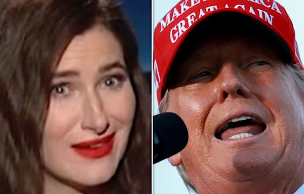 ‘Kimmel’ Guest Host Kathryn Hahn Goes There With Damning Trump Comparison
