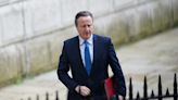 Cameron defends ‘entirely proper’ meeting with Trump as he claims he’s not in US to ‘lecture anybody’ on Ukraine funding