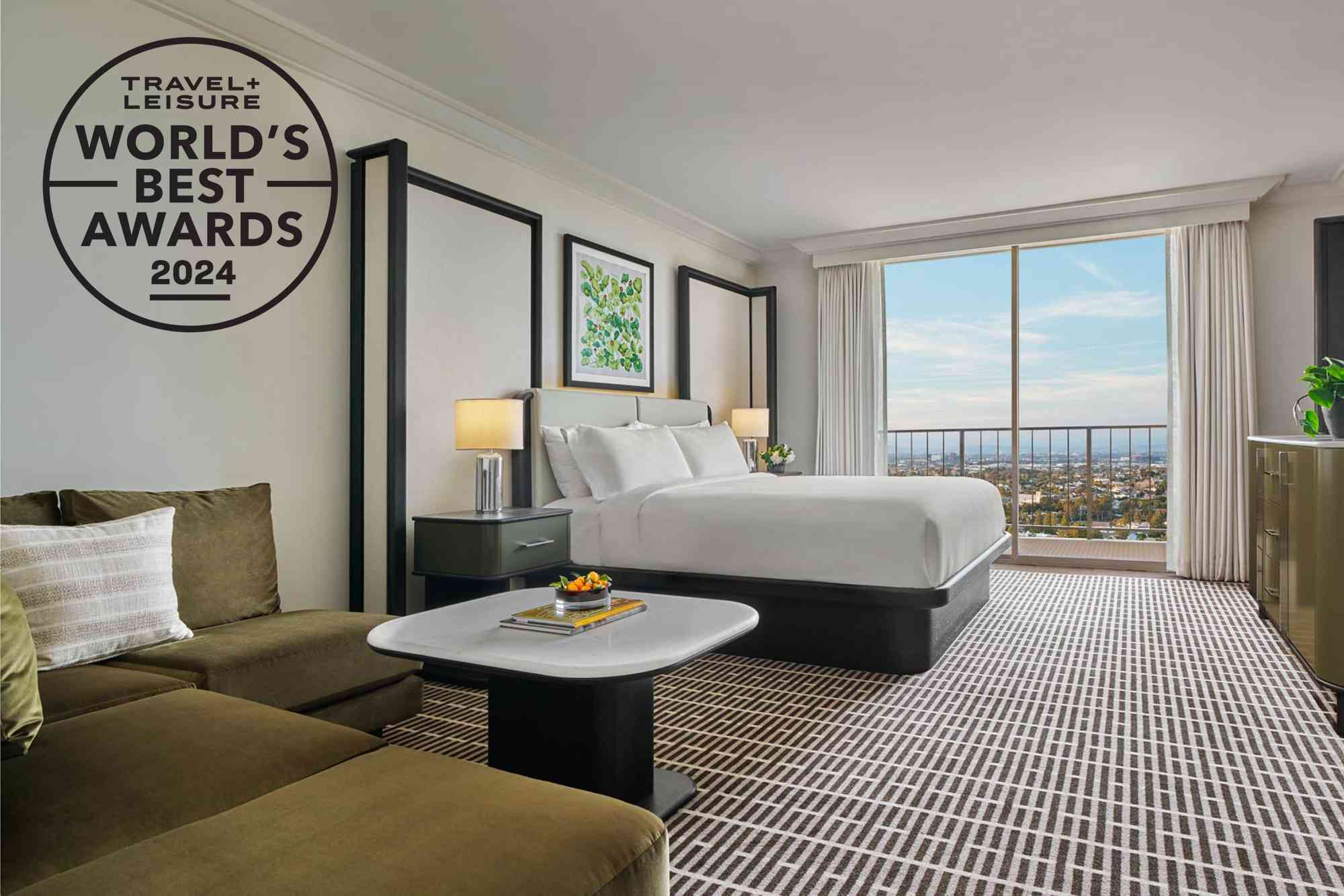Travel + Leisure Readers' 15 Favorite City Hotels in the Continental U.S. of 2024