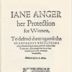 Jane Anger