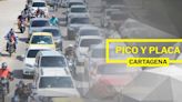 Pico y Placa en Cartagena: qué autos descansan este martes 2 de julio