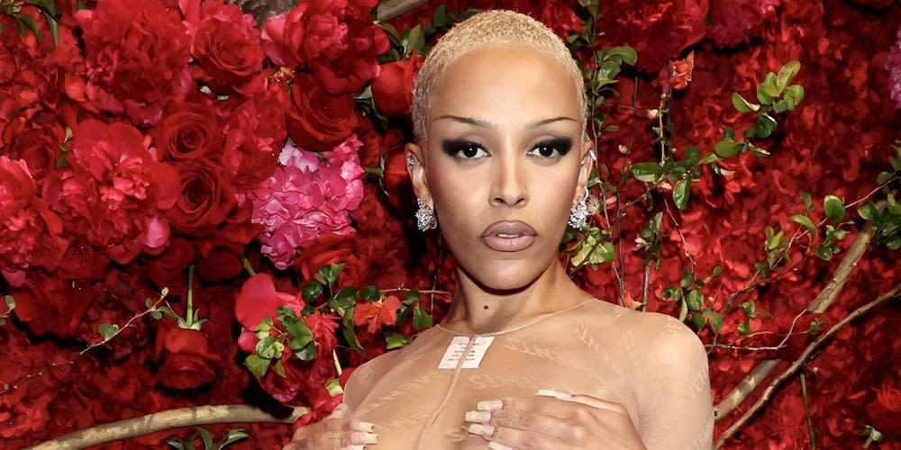 Doja Cat Shows It All Off in Sheer Dress for Met Gala 2024 After Party