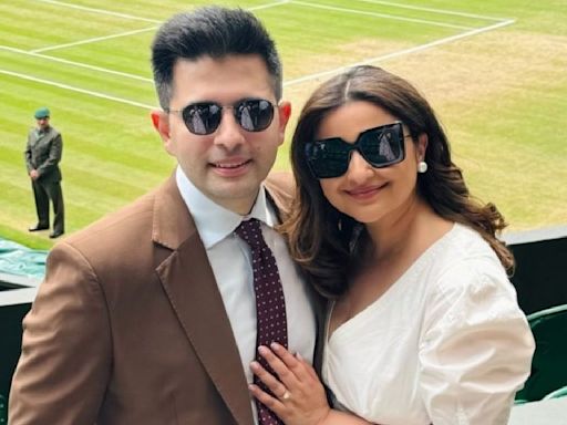 PICS: Parineeti Chopra’s weekend was all about ‘Wimbledon finals, strawberries, and her love’ Raghav Chadha