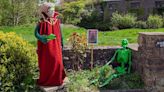 Sci-fi scarecrows on show in annual village event