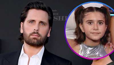 Scott Disick Cradles Daughter Penelope in Cute 12th Birthday Pic