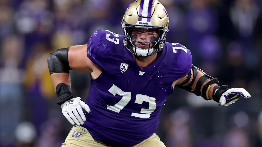 Ravens NFL Draft grades: Roger Rosengarten, OT, Washington 62nd overall