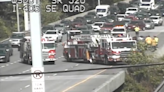 Two-car collision jams traffic on SR-520 near Bellevue