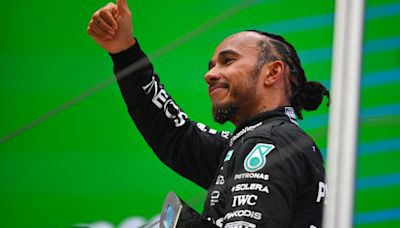 Hamilton not regretting future move to Ferrari after first podium of his final year with Mercedes