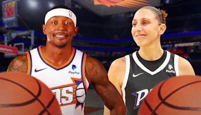 Suns guard Bradley Beal's astonished reaction to Mercury's fire uniforms -- 'Better than ours'