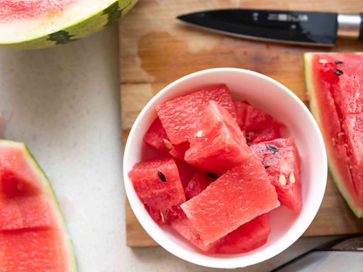 The Only Way To Store Cut Watermelon, According to an Expert