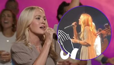 WATCH: Carrie Underwood Leads Worship at a Local Church, Sounds Flawless