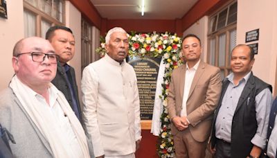 Governor inaugurates KHADC library - The Shillong Times