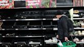 Britain is the (empty) basket case of Europe as supermarkets ration fruit and veg