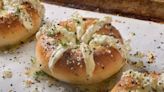 This Viral Garlic Cream Cheese Stuffed Bagels Recipe Will Make Your Morning *That* Much Better