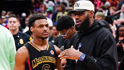 LeBron James lays blueprint for son Bronny to succeed in NBA: 'He's definitely not his dad and I'm not him' | Sporting News Canada
