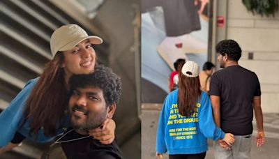 Nayanthara walks hand-in-hand with husband Vignesh Shivan during their Hong Kong vacation - See photos - Times of India
