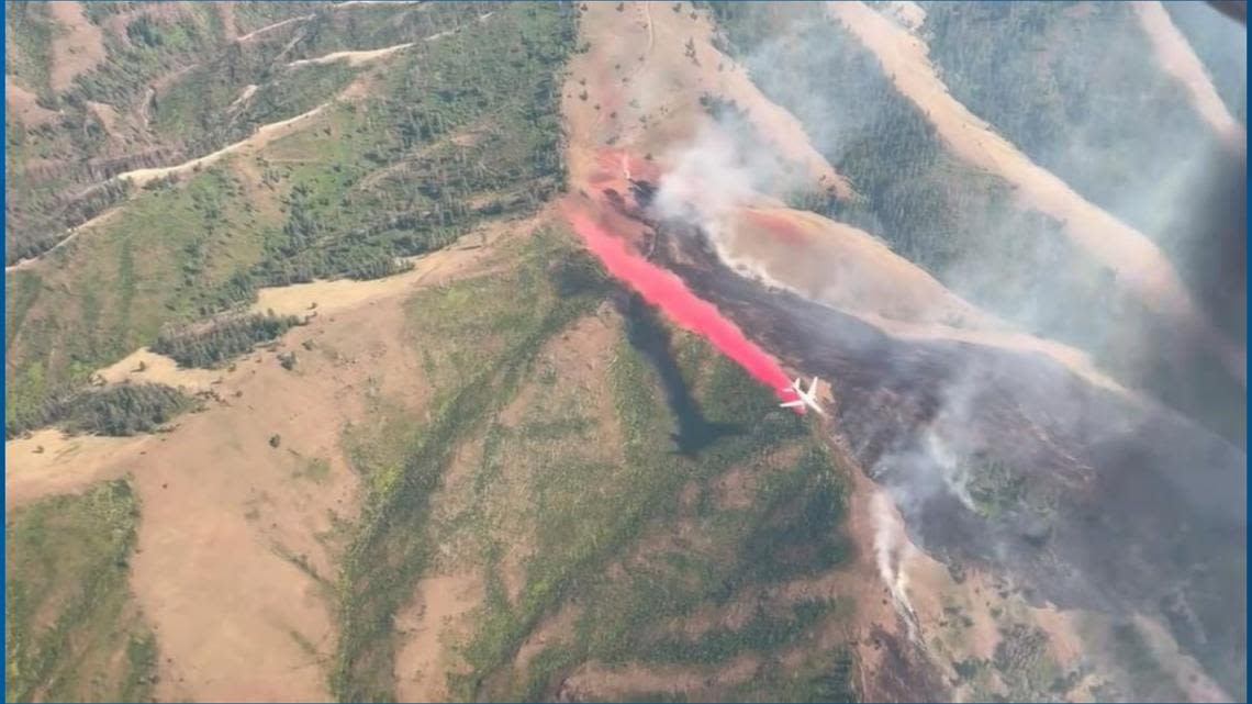 Billy Creek Fire near Idaho/Washington border still burning