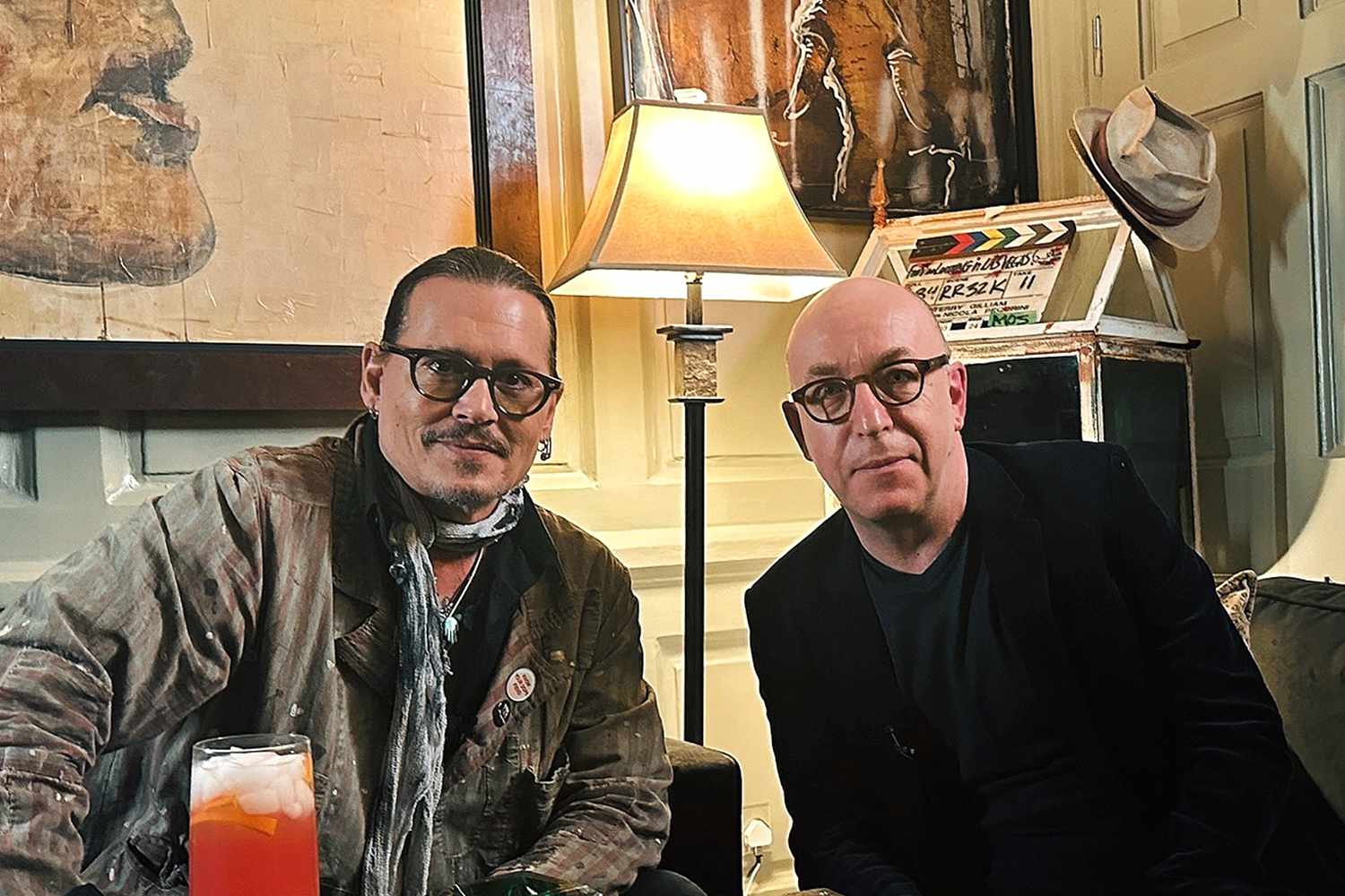 Johnny Depp Talks Feeling 'Cut Off from the World' in Rare Interview Inside His Home for “Jeanne du Barry”