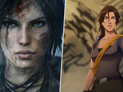 The Legend of Lara Croft showrunner says Crystal Dynamics would "gently hint" at what could be included in the Netflix series because "they might be thinking about it" for the new Tomb Raider game