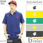 Cover Taiwan 官方直營 ROCA WEAR 嘻哈 刺繡 基本款 POLO衫 JAY-Z 大尺碼 (預購)