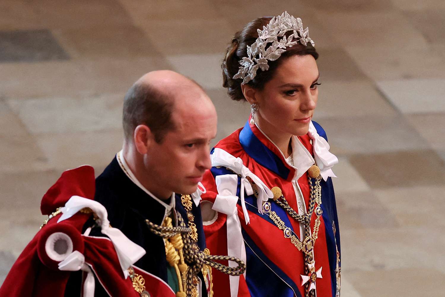 Inside the 'Awkward Scene' When Kate Middleton and Prince William Arrived Late to King Charles' Coronation