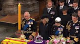 Prince Edward wipes away tears during Queen’s funeral