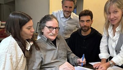 Charly García firmó contrato discográfico y espera editar su nuevo álbum “en unos meses”