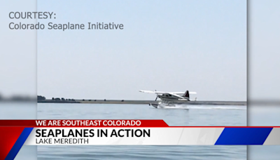 Seaplanes make a splash at Lake Meredith