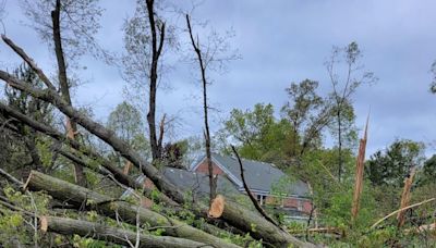 As Portage residents get tornado aid, victims outside city limits have less help