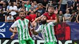 Cifras y apuntes del Osasuna-Betis