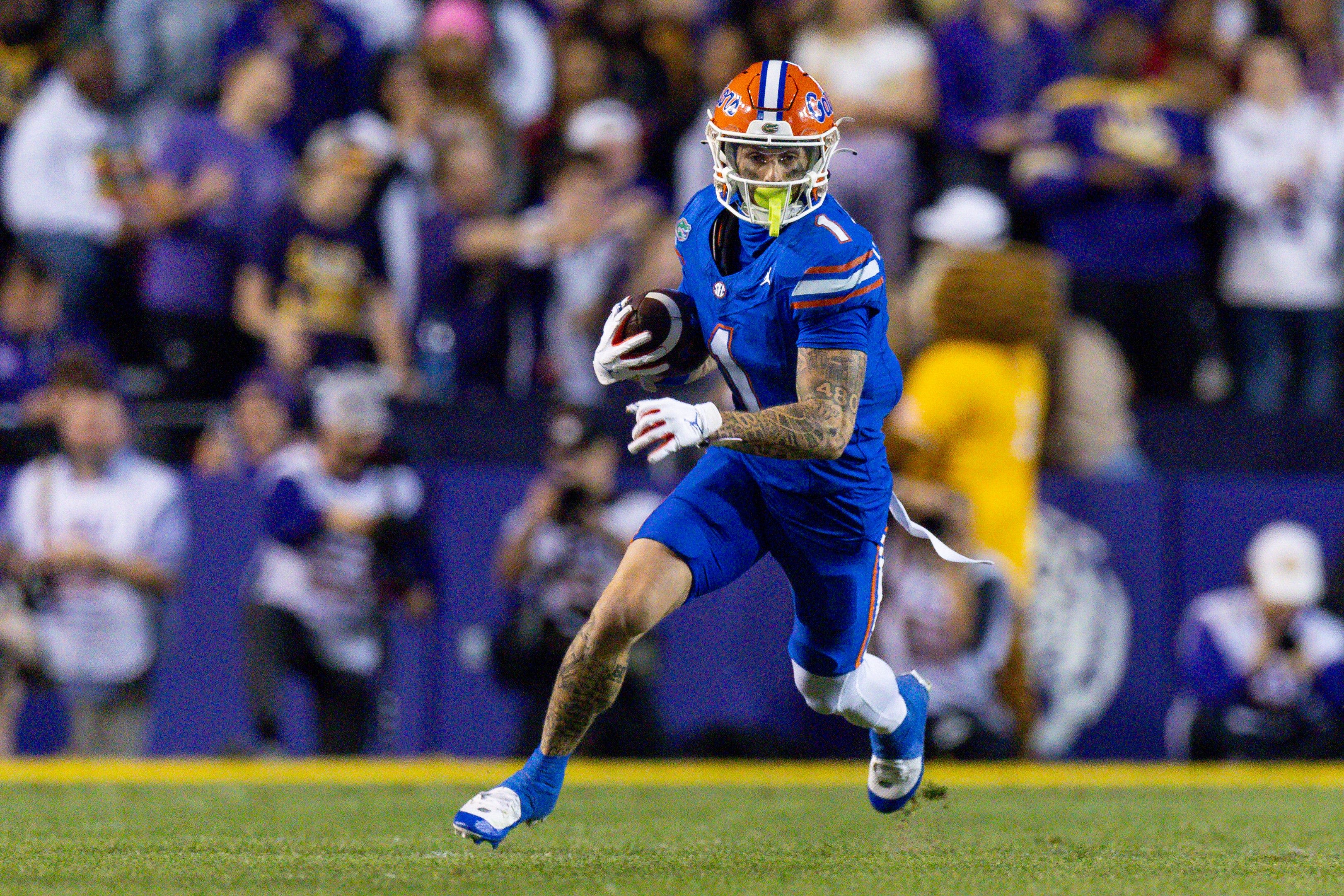 San Francisco 49ers pick Florida WR Ricky Pearsall in Round 1 of 2024 NFL draft. What to know