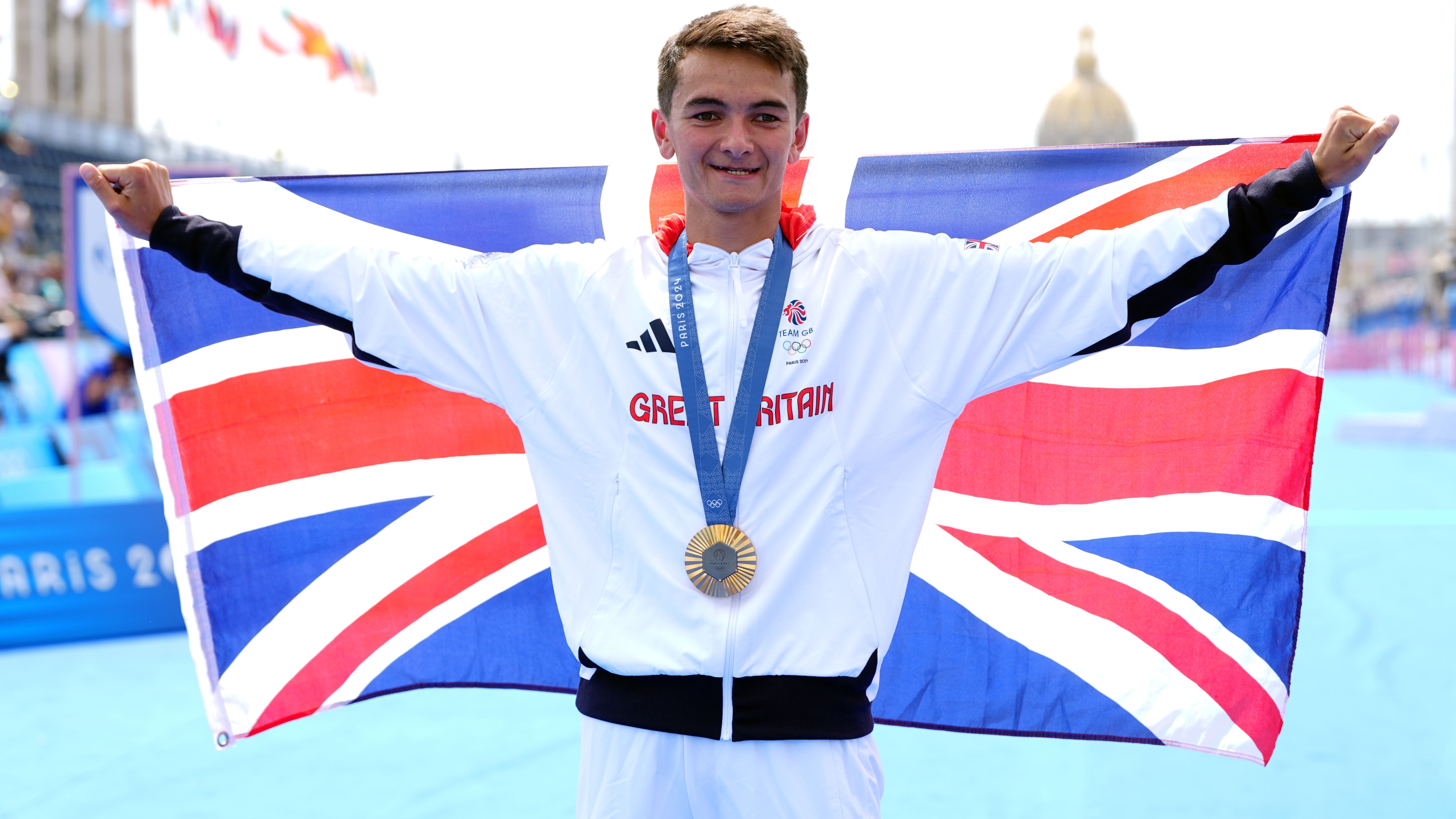 Olympics day five: Alex Yee and women’s quadruple sculls strike gold for Team GB