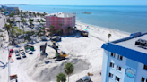 Berm project starting on north end of Fort Myers Beach