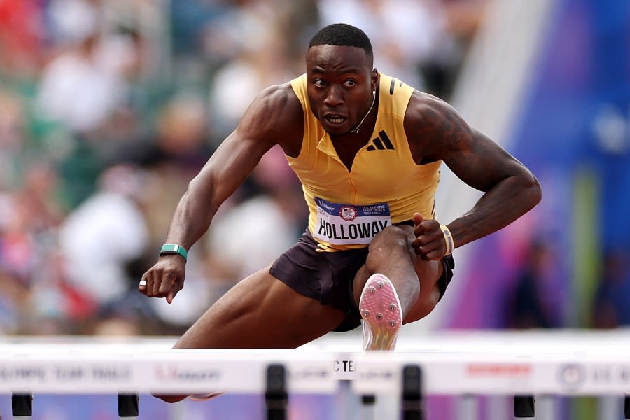 Grant Holloway heading to finals in 110m hurdles at Olympic Track & Field Trials