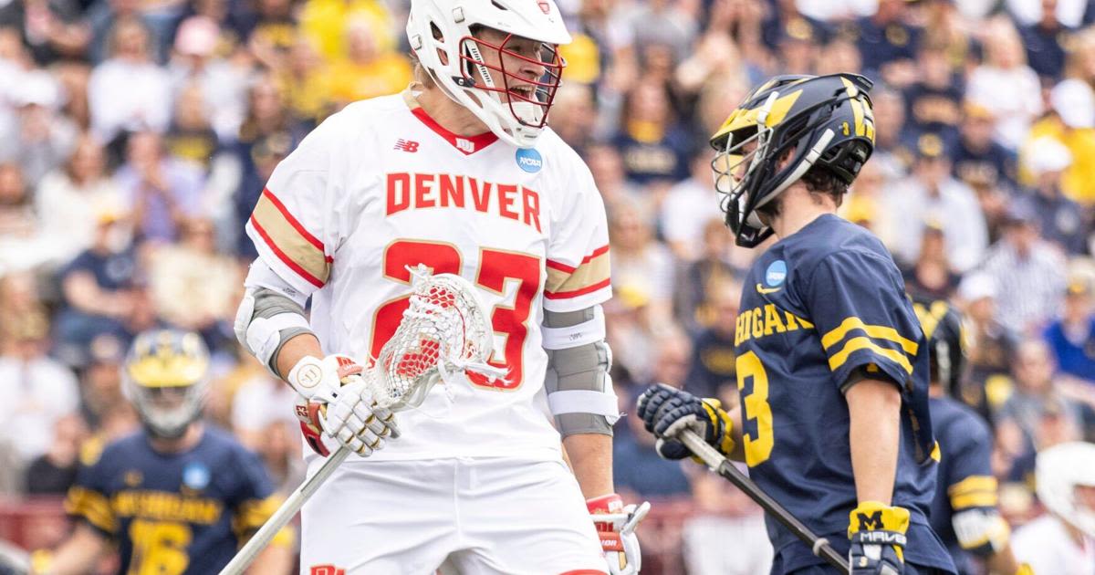 Denver Pioneers lacrosse advances past Michigan in NCAA Tournament