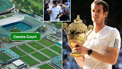Interactive chart looks back at Andy Murray's 19-year Wimbledon career