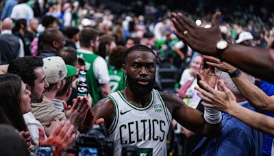 Jaylen Brown's Dramatic Game-Tying Shot Earned a Rare Double Bang from Mike Breen
