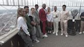 NY: 50 Cent and 'Power' Franchise Cast Members visit the Empire State Building - 53761597