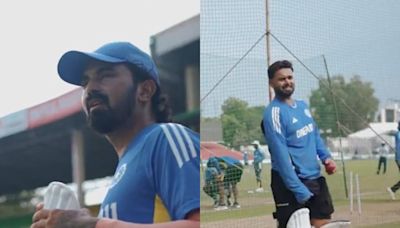 'Tune DPL Mein Bhi Bowling Kari Thi Na?' KL Rahul & Rishabh Pant Involved In Funny Banter During Practice Session Ahead...