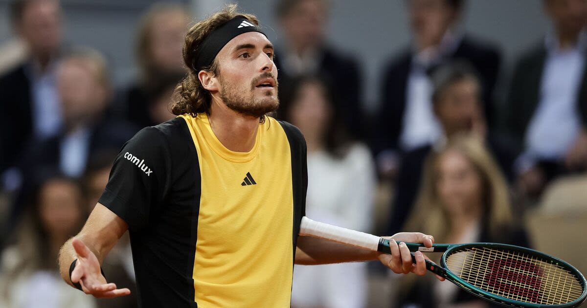 Stefanos Tsitsipas meltdown as Greek star hits out at 'peasant' in Matteo Ber...