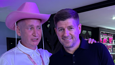 Taylor Swift fans thrilled as Liverpool FC legend Steven Gerrard spotted partying at Anfield gig