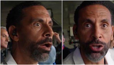 Rio Ferdinand's strange reaction to Vinicius Jr's Champions League final goal has gone viral